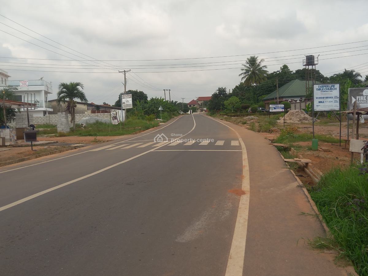 2 Plots By The Road Side, Owhim Amanfrom, Abrepo Road., Kumasi Metropolitan, Ashanti, Land for Sale