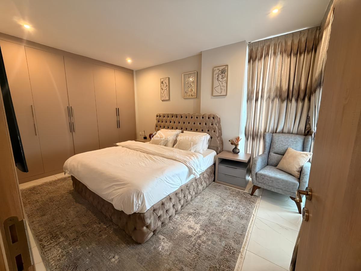 One Bedroom Fully Furnished, Continental Road, Roman Ridge, Accra Metropolitan, Accra, Apartment for Rent