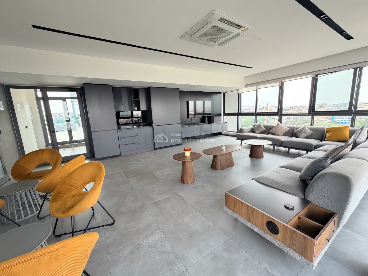 One Bedroom Fully Furnished, Continental Road, Roman Ridge, Accra Metropolitan, Accra, Apartment for Rent