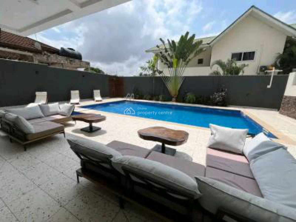 Luxurious Fully Furnished 3bedroom Serviced Townhouse @ East Legon, East Legon, Accra, Apartment for Rent