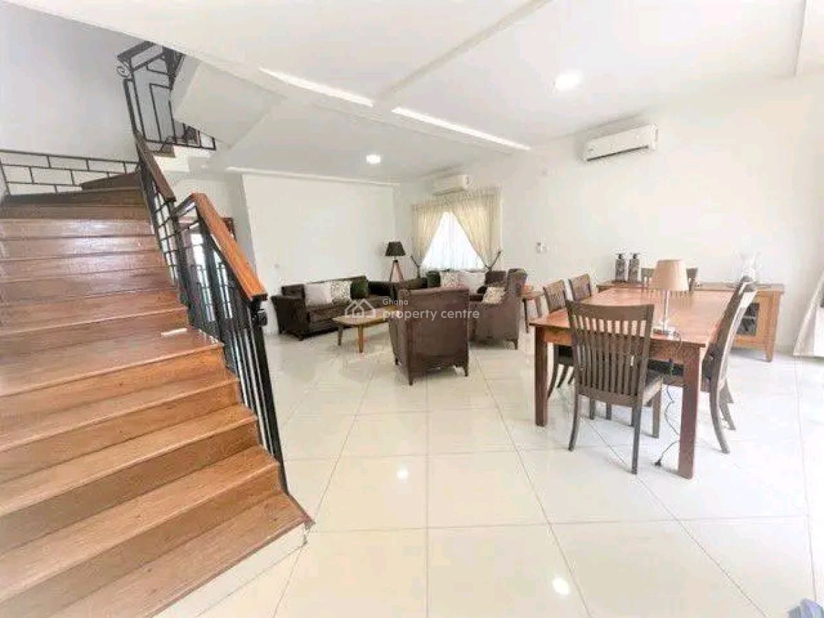 Luxurious 4-bedroom Townhouse @east Airport, East Airport, Airport Residential Area, Accra, Townhouse for Rent