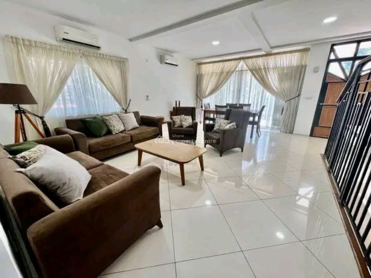 Luxurious 4-bedroom Townhouse @east Airport, East Airport, Airport Residential Area, Accra, Townhouse for Rent