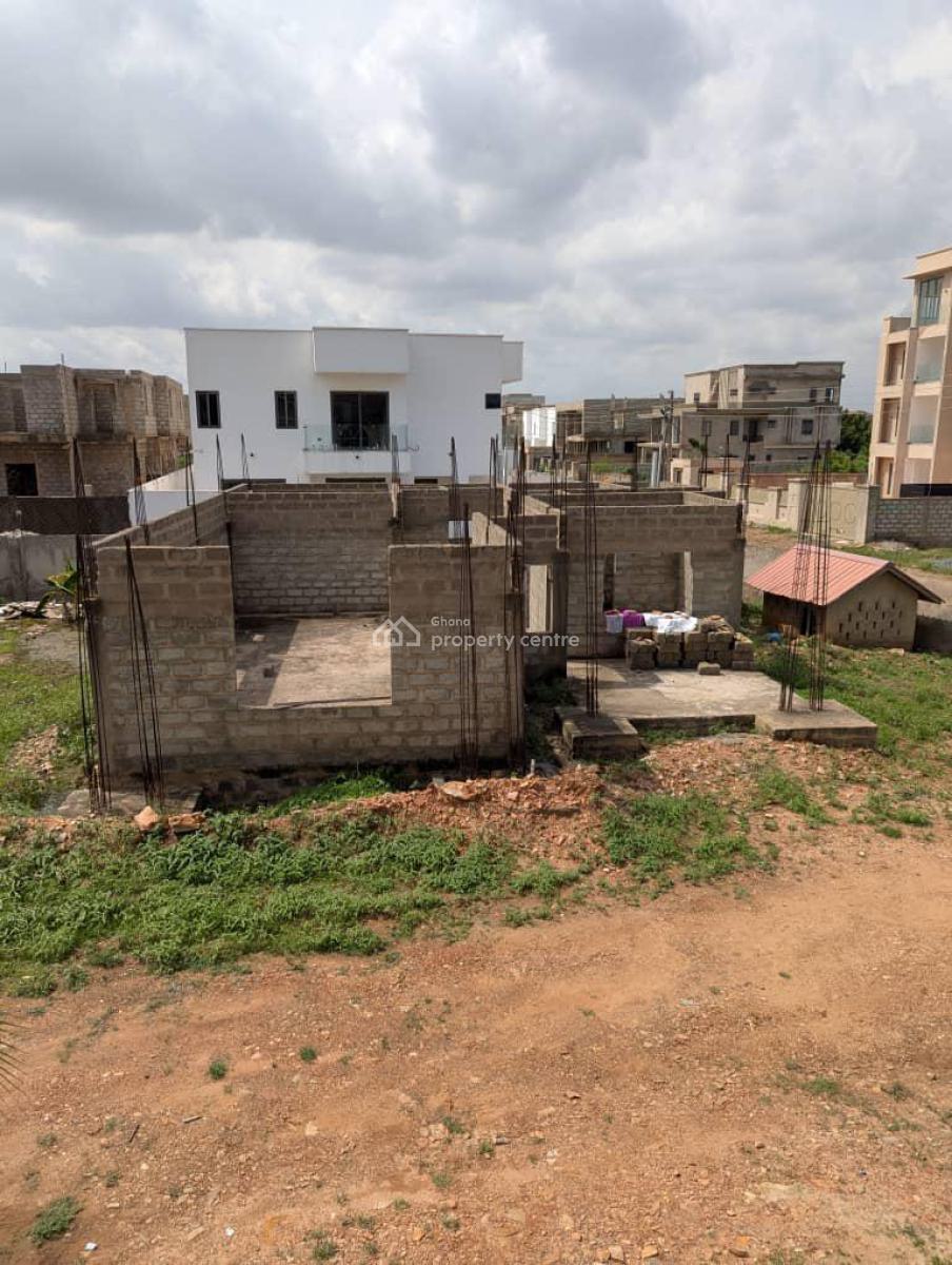 4 and Half Plot of Land with 4 Bedroom House Sitting  on It, East Legon Hilks, East Legon Hills, East Legon, Accra, House for Sale