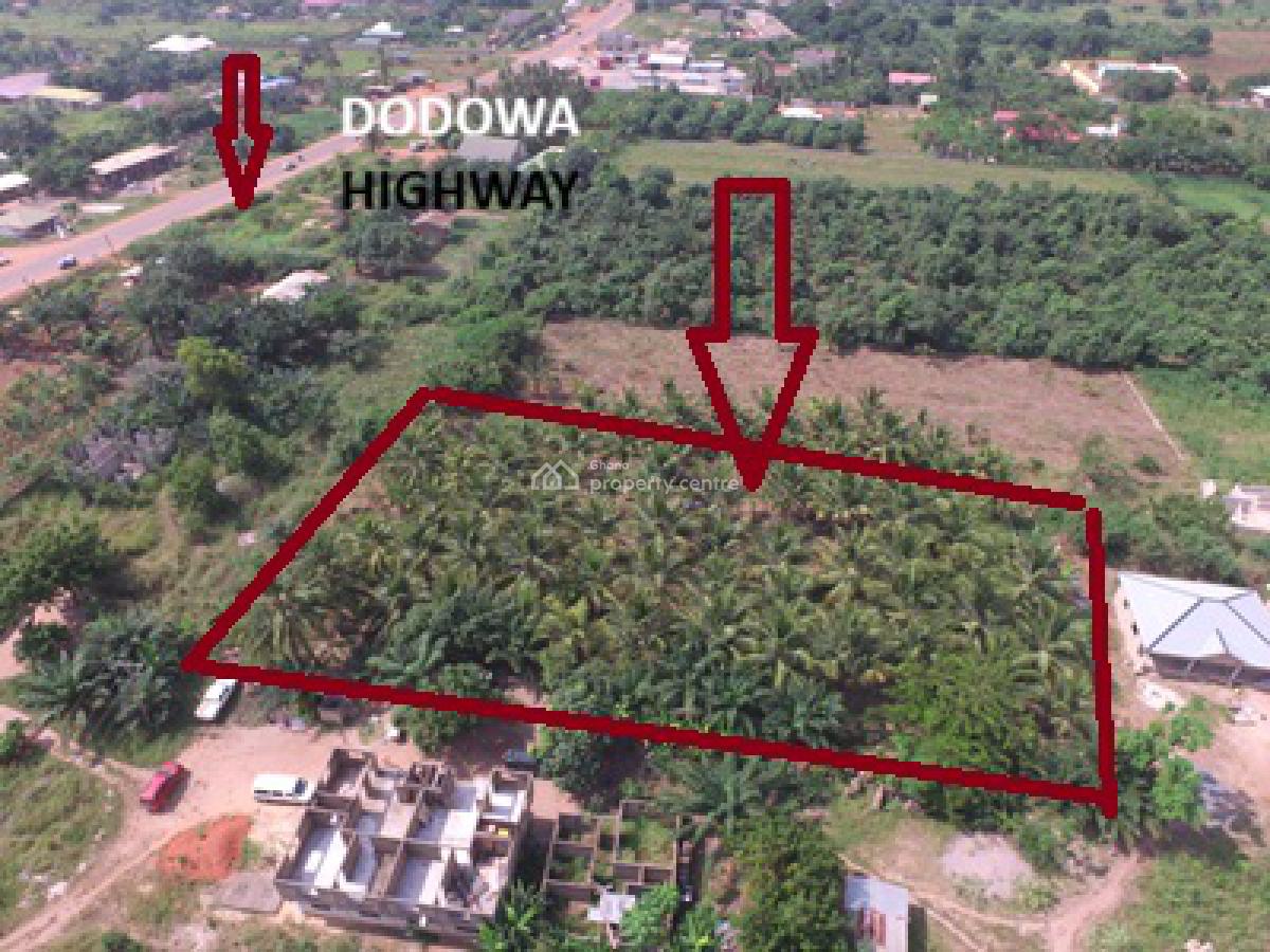 5 Plots of Land Ideal for Commercial Uses Available., Ayi-kuma to Dodowa Road, Dodowa, Shai Osudoku, Accra, Mixed-use Land for Sale