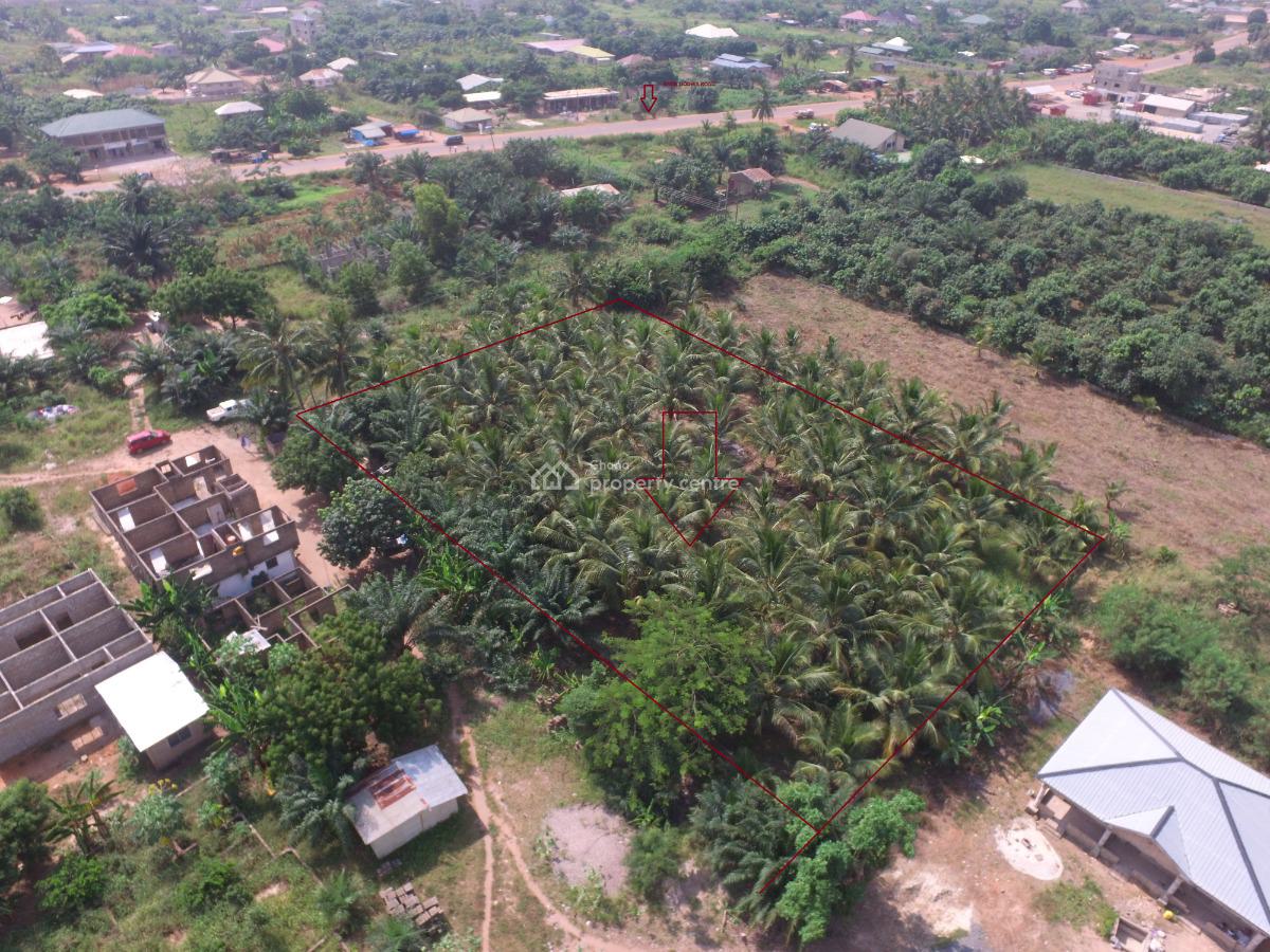 5 Plots of Land Ideal for Commercial Uses Available., Ayi-kuma to Dodowa Road, Dodowa, Shai Osudoku, Accra, Mixed-use Land for Sale