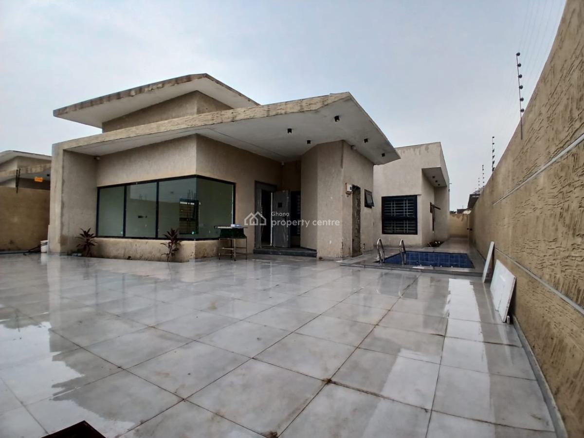 3 Bedroom with Swimming Pool in a Good Location, Katamanso Road, East Legon Hills, East Legon, Accra, Detached Bungalow for Sale