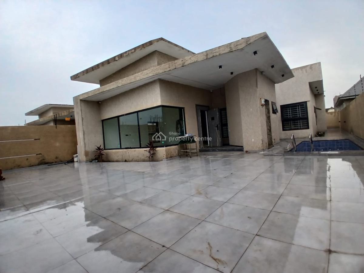 3 Bedroom with Swimming Pool in a Good Location, Katamanso Road, East Legon Hills, East Legon, Accra, Detached Bungalow for Sale