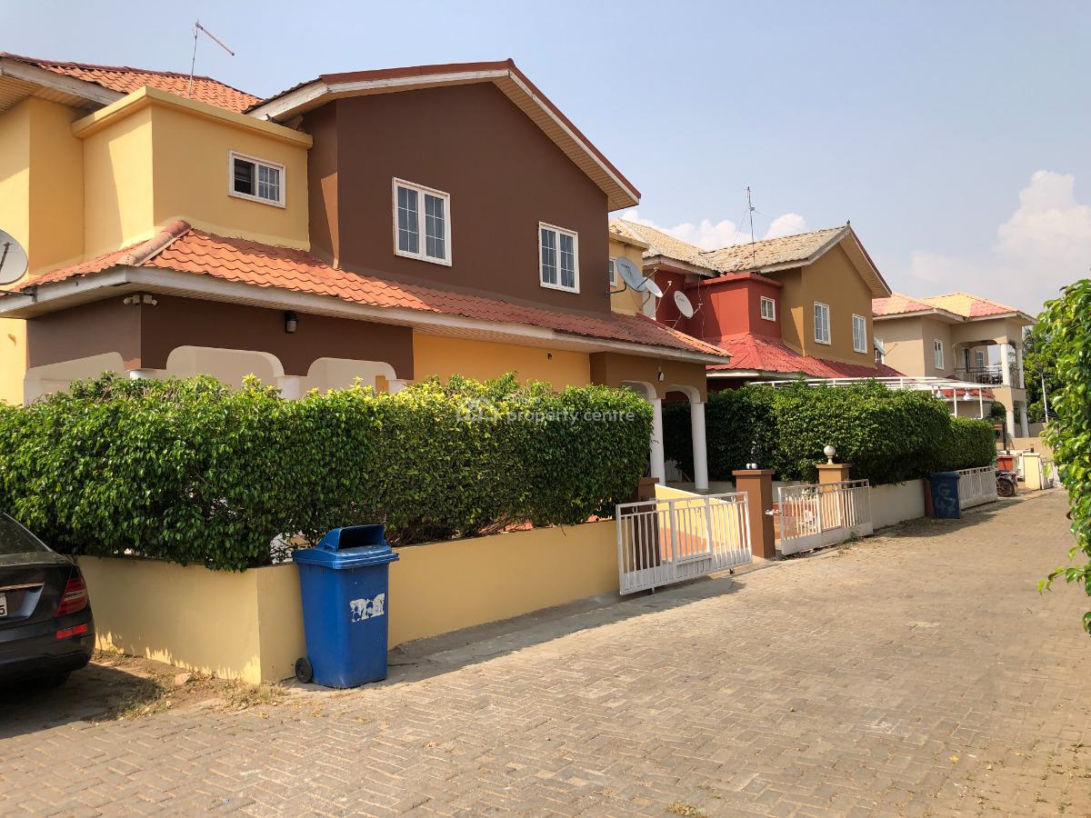 Furnished 3 Bedroom in a Gated Estate, East Airport Road, Baatsonaa, Spintex, Accra, Semi-detached Duplex for Sale