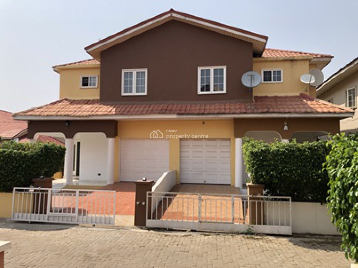 Furnished 3 Bedroom in a Gated Estate, East Airport Road, Baatsonaa, Spintex, Accra, Semi-detached Duplex for Sale