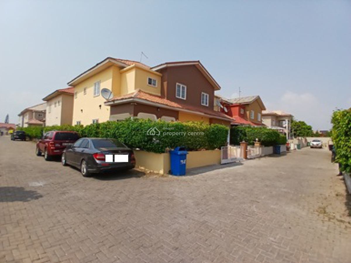 Furnished 3 Bedroom in a Gated Estate, East Airport Road, Baatsonaa, Spintex, Accra, Semi-detached Duplex for Sale