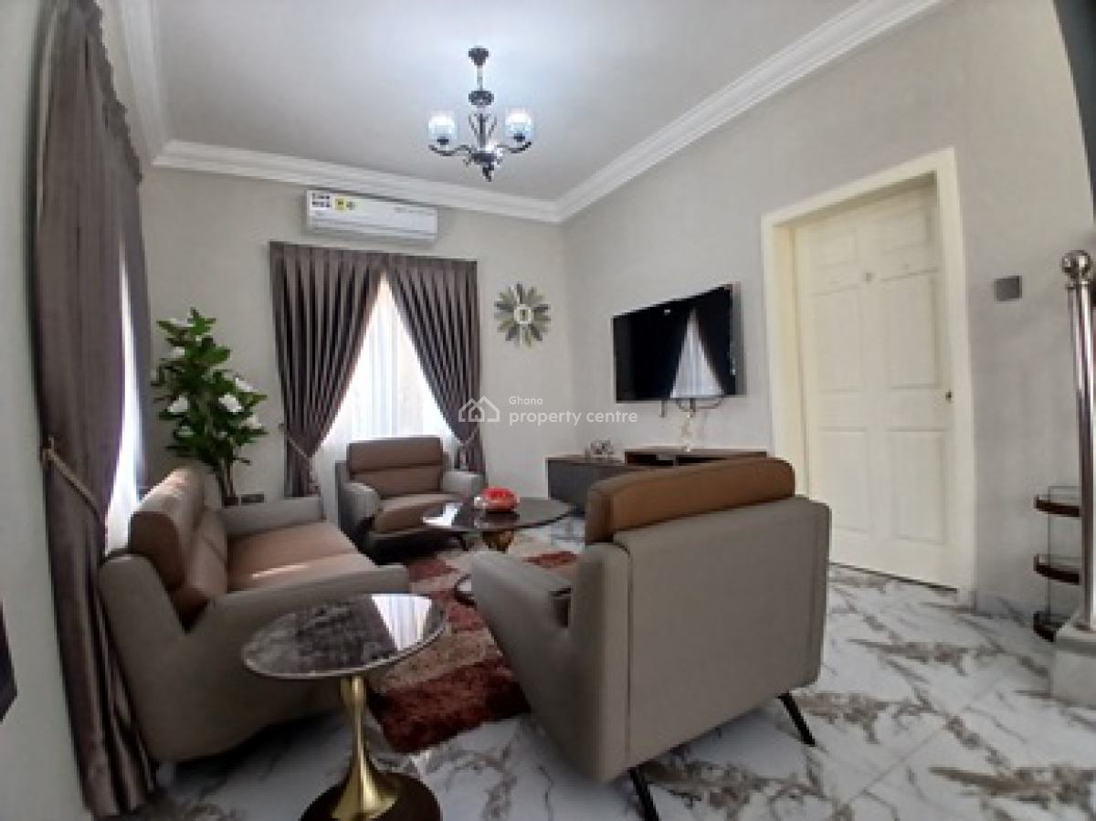 Furnished 3 Bedroom in a Gated Estate, East Airport Road, Baatsonaa, Spintex, Accra, Semi-detached Duplex for Sale