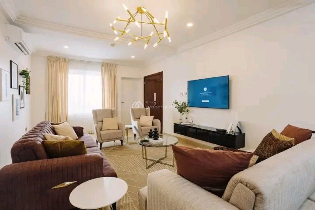 Executive Fully Furnished 2bedroom Apartment @  West Airport, West Airport, Airport Residential Area, Accra, Apartment for Sale