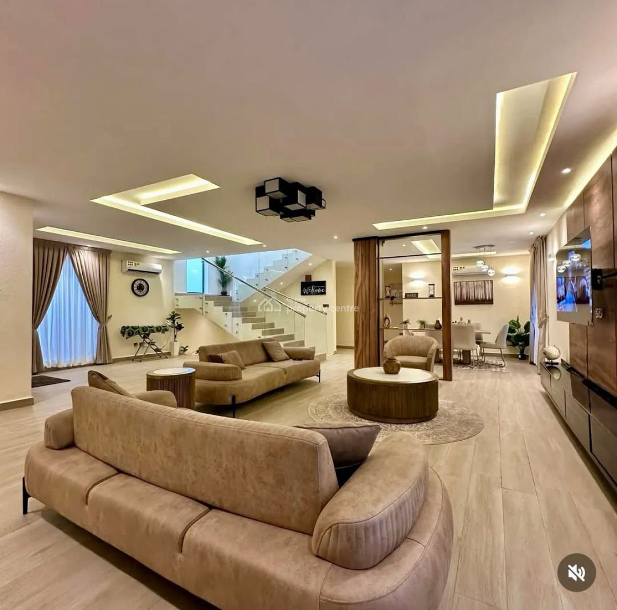 Executive Fully Furnished 4-bedroom, Adjiringanor, East Legon, Accra, House for Sale