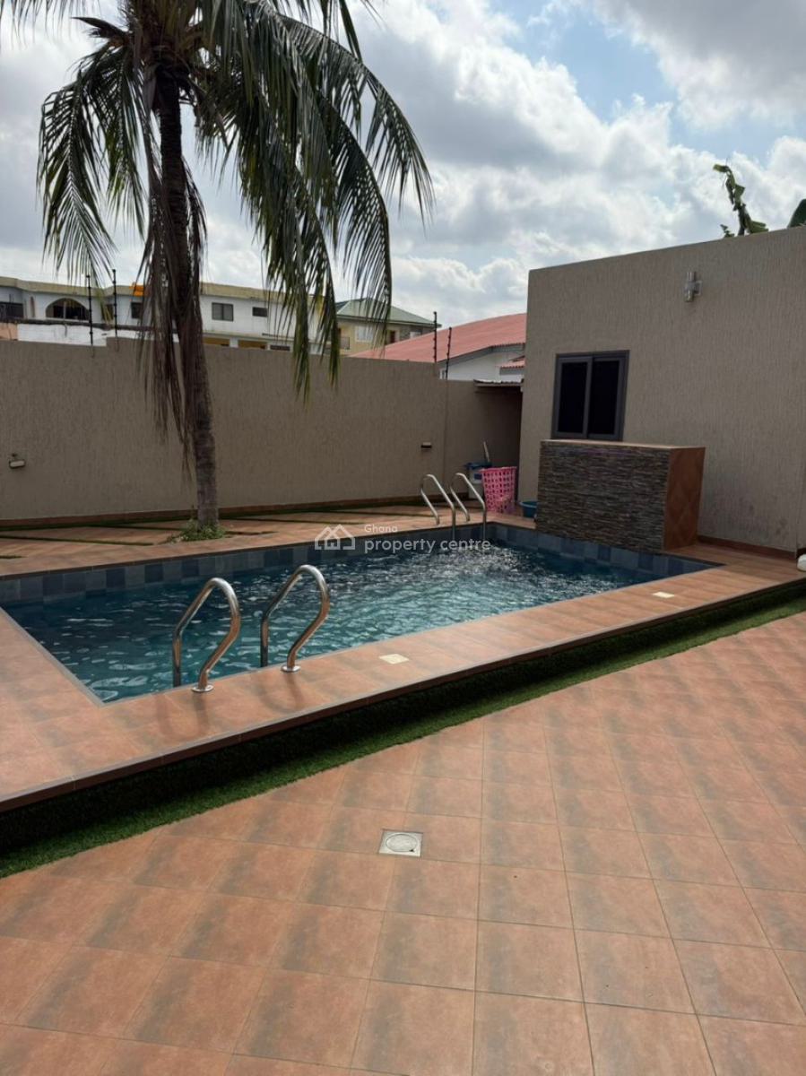 Executive  Fully Furnish 4 Bedroom House with a Swimming Pool, Dome  Pillar 2, Dome, Ga East Municipal, Accra, House for Sale