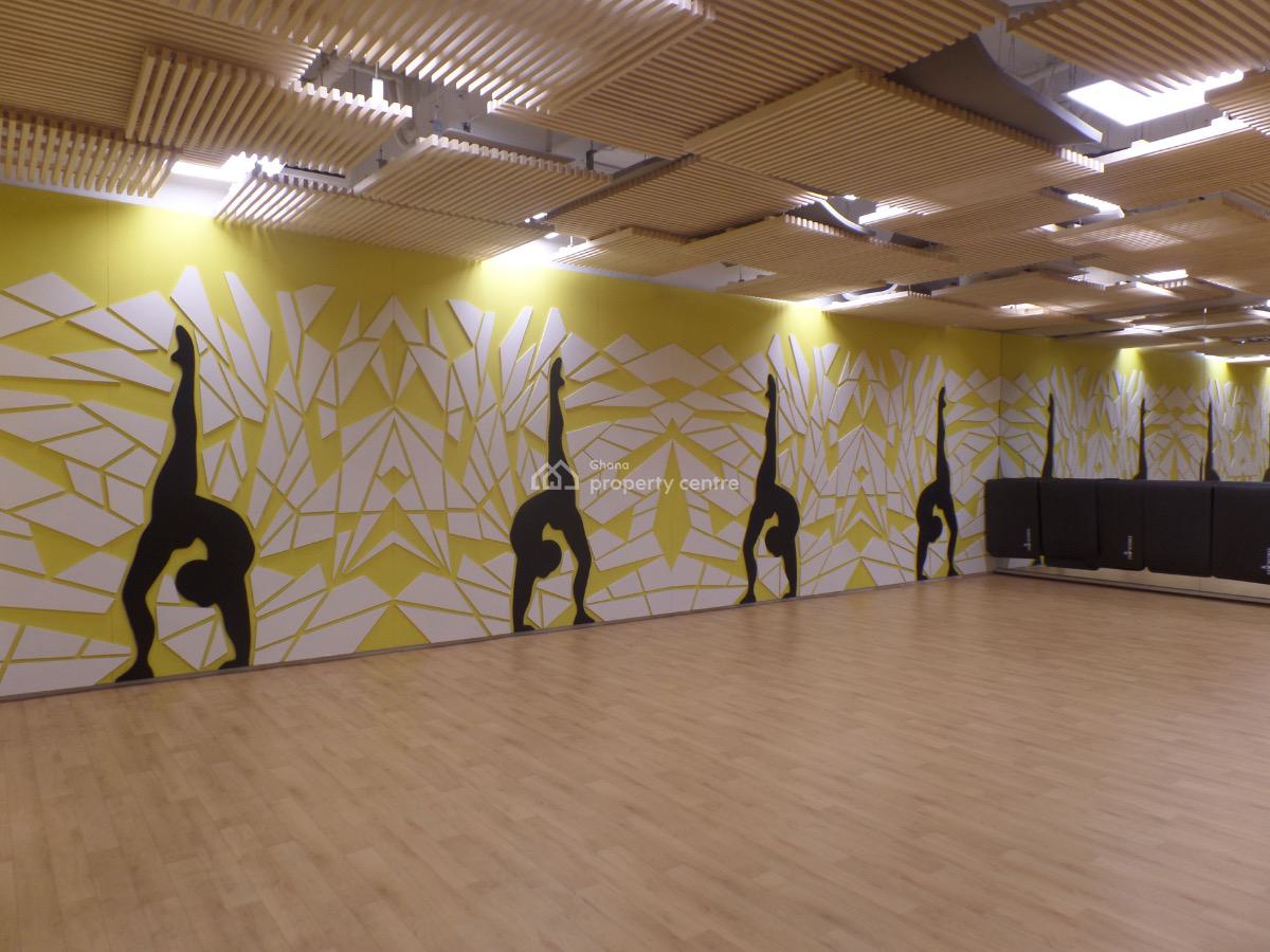 2 Bedroom Apartment in a Gated Community with Swimming Pool, and Gym, Airport Residential Area, Accra, Apartment for Rent