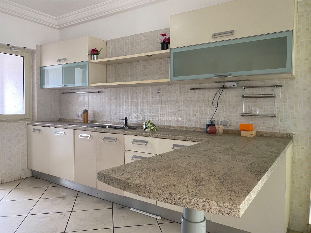 3 Bedroom Apartment in a Gated Community with Swimming Pool and Gym, Airport Residential Area, Accra, Apartment for Rent