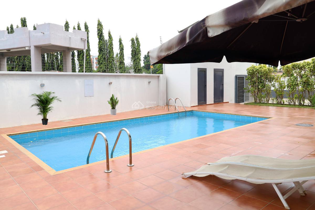 Furnished 3 Bedroom Apartment with Swimming Pool, West Airport, Airport Residential Area, Accra, Apartment for Rent