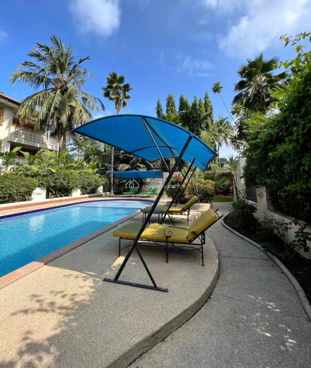 Furnished 3 Bedroom Apartment with Swimming Pool, Airport Residential Area, Accra, Apartment for Rent