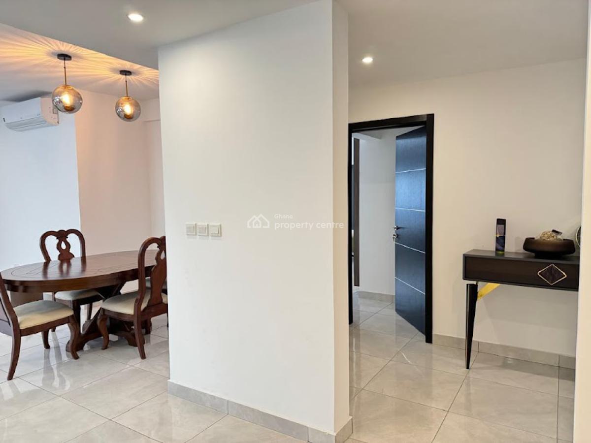 Furnished 3 Bedroom Apartment with Swimming Pool, Airport Residential Area, Accra, Apartment for Rent