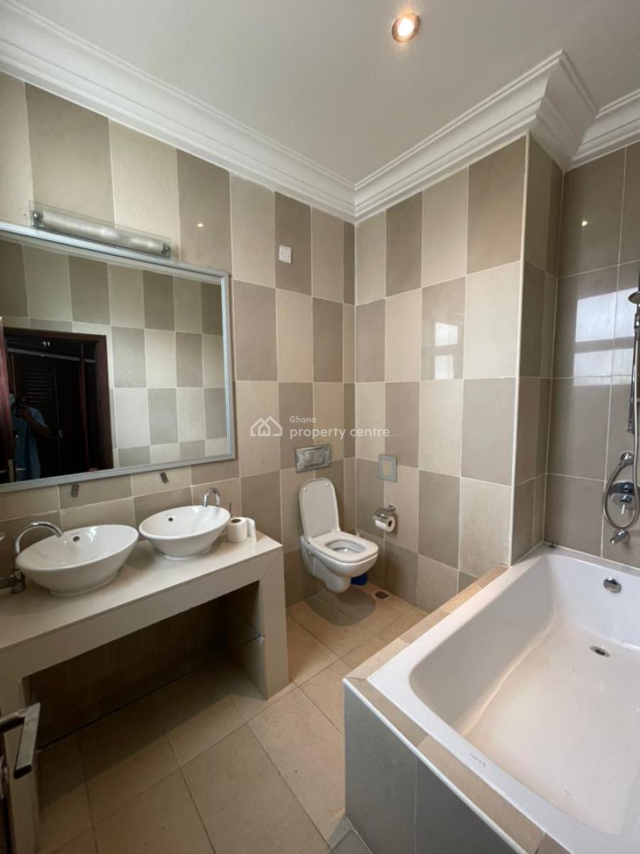 Furnished 3 Bedroom Apartment with Swimming Pool, Gym, and Lounge, Airport Residential Area, Accra, Apartment for Rent