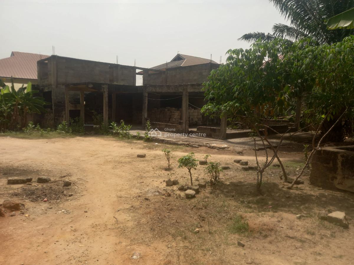 Plot    ( 2nd Plot Main Asphalt Road), Kentinkrono, Near Knust, Tech Junction., Kumasi Metropolitan, Ashanti, Land for Sale