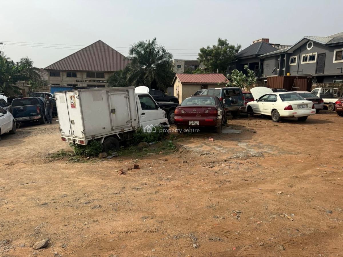 2 Plots of Land at The Main Road, Anyaa, Awoshie, Ga Central Municipal, Accra, Commercial Land for Sale