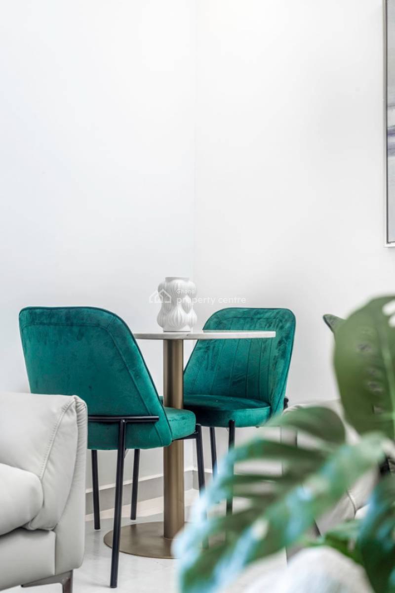 Furnished 1 Bedroom Apartment with Swimming Pool and Gym, Cantonments, Accra, Mini Flat for Rent