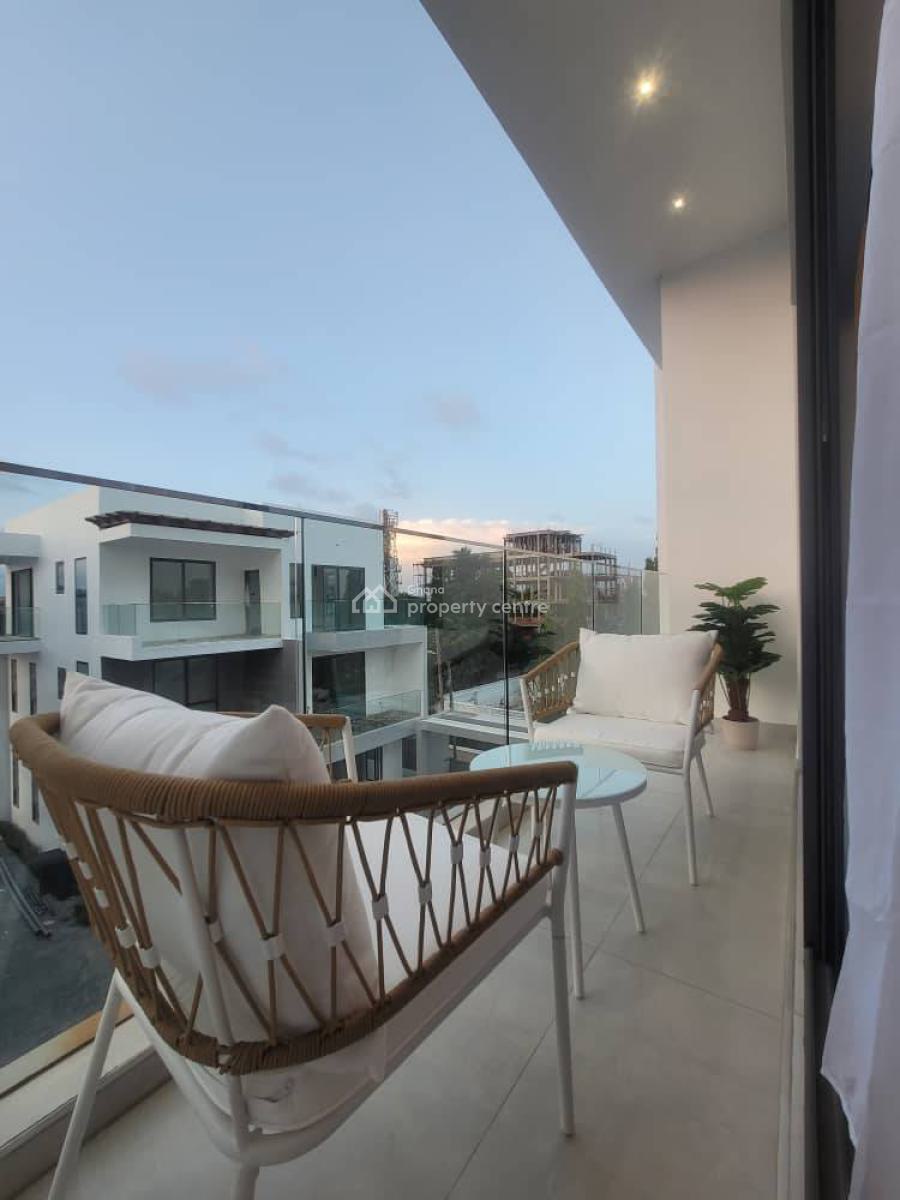 Furnished 1 Bedroom with Swimming Pool and Gym, Cantonments, Accra, Mini Flat for Rent