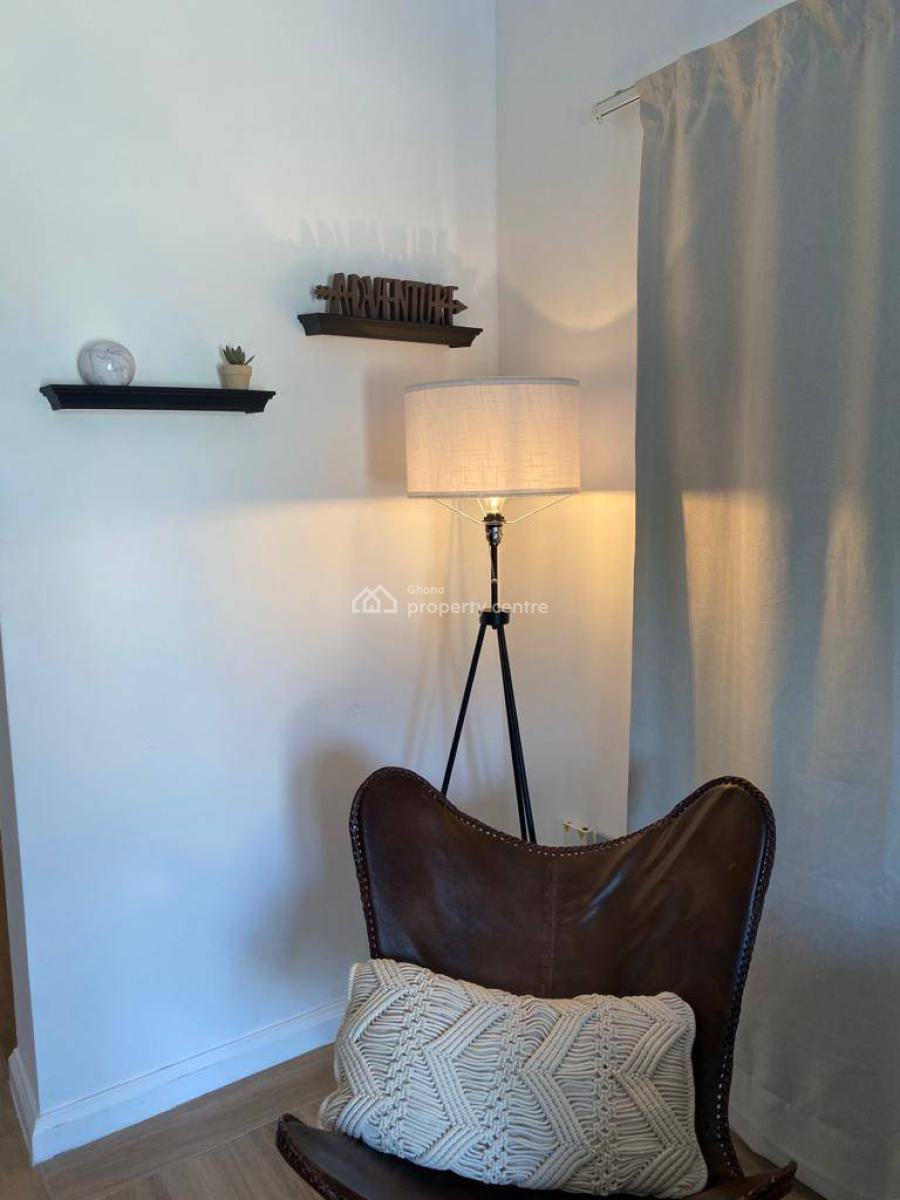 Furnished 1 Bedroom Apartment with Swimming Pool and Gym, Cantonments, Accra, Mini Flat for Rent