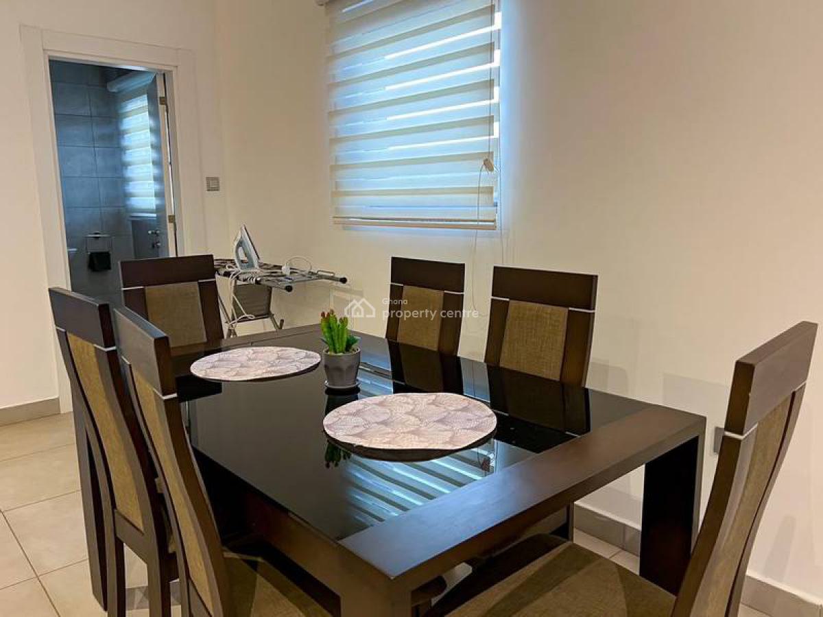 Furnished 1 Bedroom Apartment with Swimming Pool and Gym, Cantonments, Accra, Mini Flat for Rent