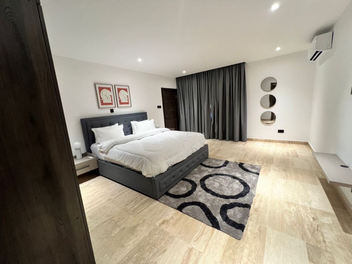 Furnished One Bedroom Apartment with Swimming Pool and Gym, Airport Residential Area, Accra, Mini Flat for Rent