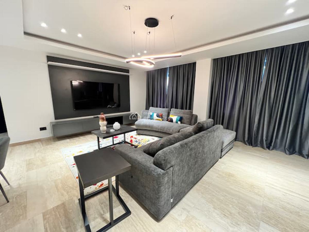 Furnished 1 Bedroom Apartment with Swimming Pool and Gym, Airport Residential Area, Accra, Mini Flat for Sale