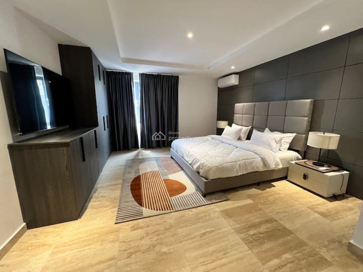 Furnished 1 Bedroom Apartment with Swimming Pool and Gym, Airport Residential Area, Accra, Mini Flat for Sale