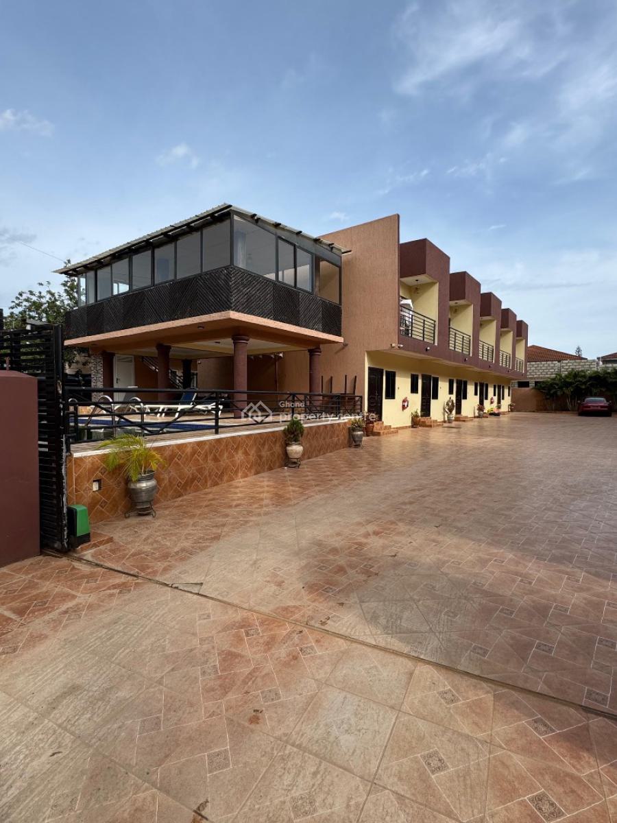 2 Bedrooms Duplex in a Gated Community with Swimming Pool and Gym, Manet, East Airport, Airport Residential Area, Accra, Terraced Duplex for Rent