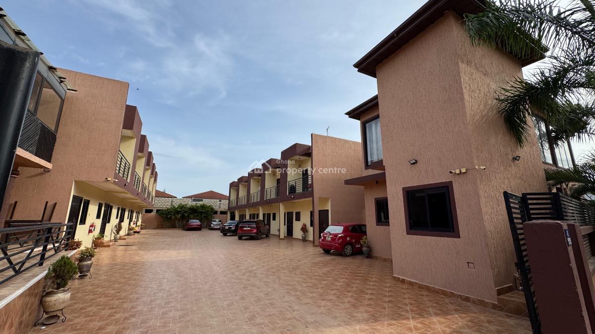 2 Bedrooms Duplex in a Gated Community with Swimming Pool and Gym, Manet, East Airport, Airport Residential Area, Accra, Terraced Duplex for Rent
