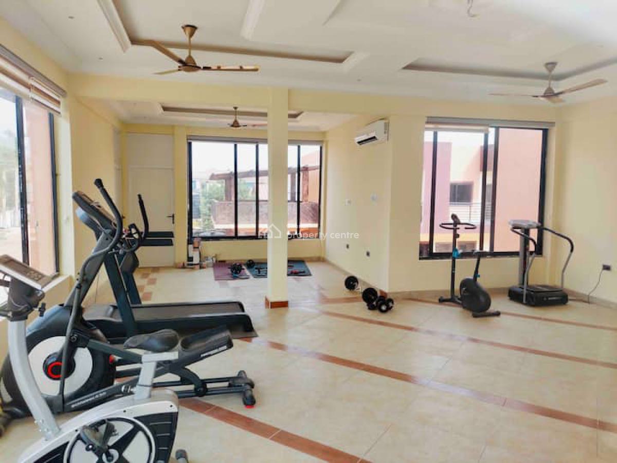 2 Bedrooms Duplex in a Gated Community with Swimming Pool and Gym, Manet, East Airport, Airport Residential Area, Accra, Terraced Duplex for Rent