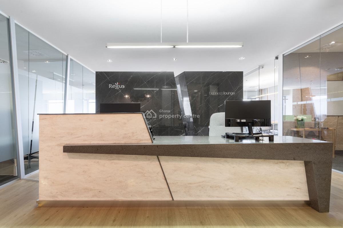 All-inclusive Access to Coworking Space in Regus Skyview Tower, Rangoon Lane, 11th Floor, Skyview Tower, Cantonments, Accra, Office Space for Rent