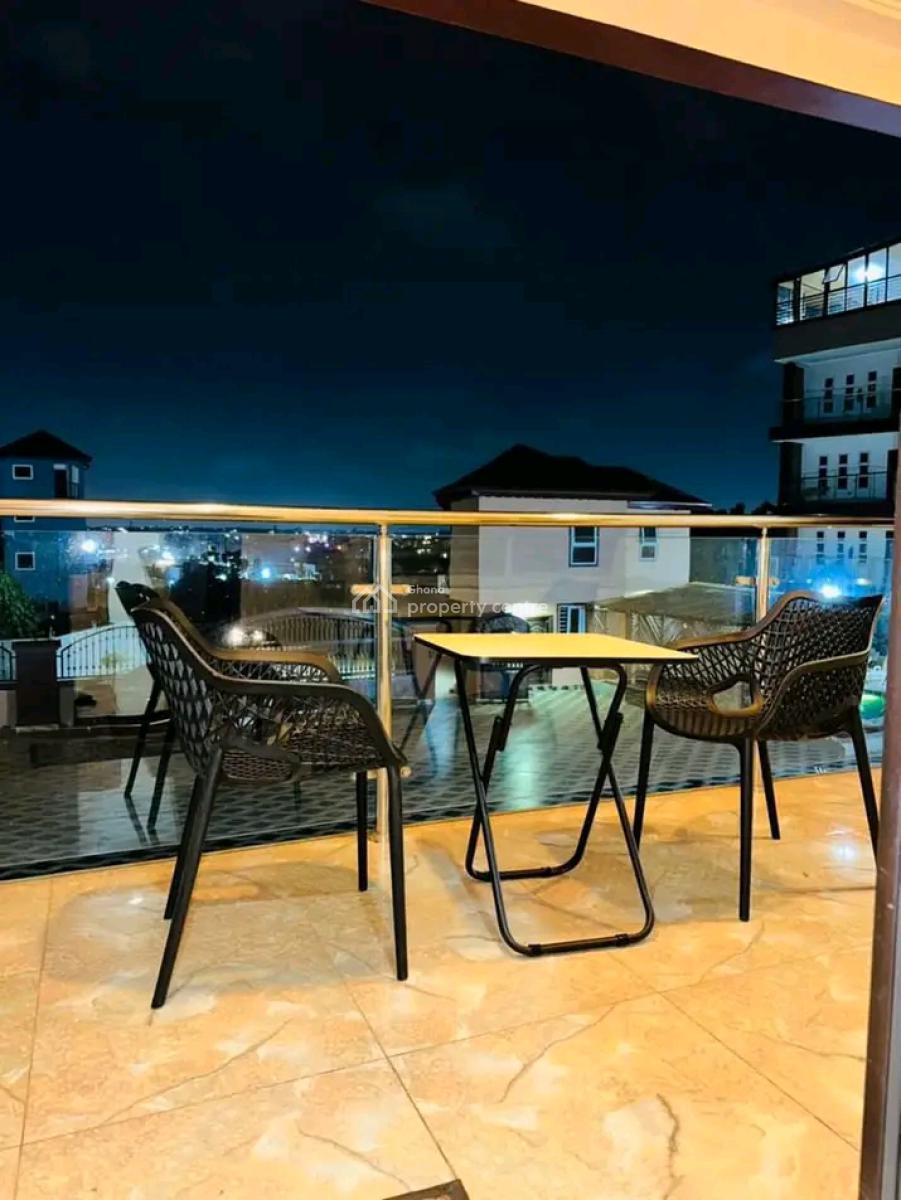 a Luxurious Fully Furnished 2- Bedroom Flat@ East Legon Hill, East Legon Hills, East Legon, Accra, Apartment Short Let