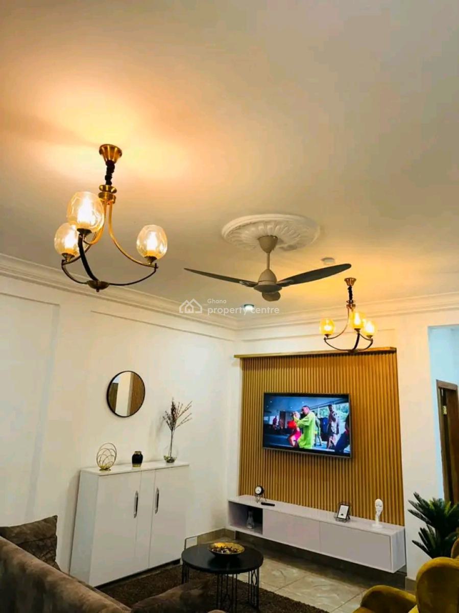 a Luxurious Fully Furnished 2- Bedroom Flat@ East Legon Hill, East Legon Hills, East Legon, Accra, Apartment Short Let