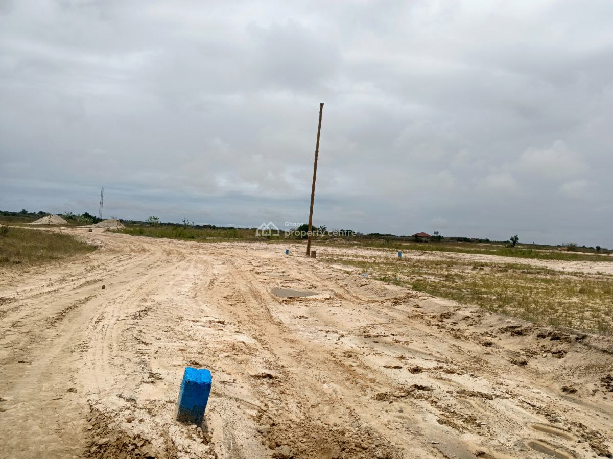 Masterplanned Community Close to The Main Road, Skyport Phase 3, Tsopoli, Ningo Prampram District, Accra, Residential Land for Sale