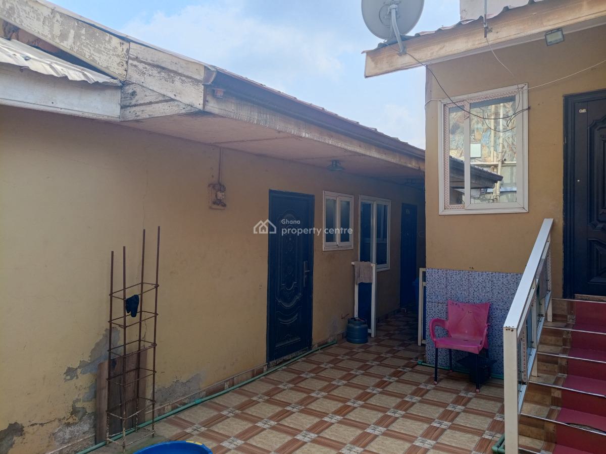 Roadside 4 Shops+ 3 Units Chamber Self, Ga Odumase, Ga Central Municipal, Accra, Shop for Sale