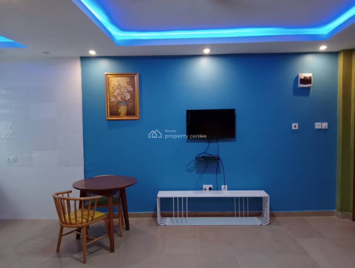 Luxury 1 Bedroom Chamber and Hall Fully Furnished, Nungua, Nungua East, Accra, Single Room Self Contained for Rent