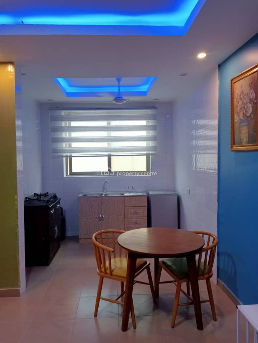 Luxury 1 Bedroom Chamber and Hall Fully Furnished, Nungua, Nungua East, Accra, Single Room Self Contained for Rent