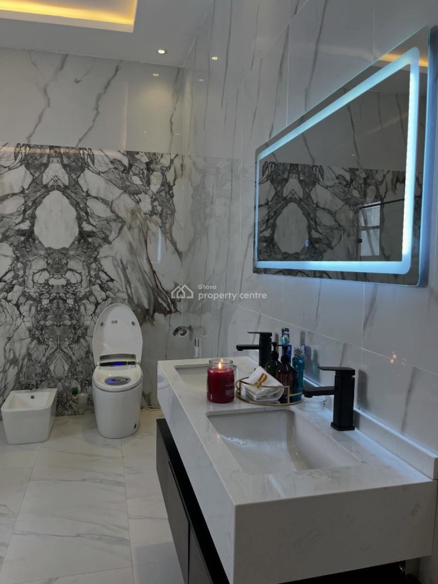 Luxury Furnished 5 Bedrooms House, American House, East Legon, Accra, Detached Duplex for Sale