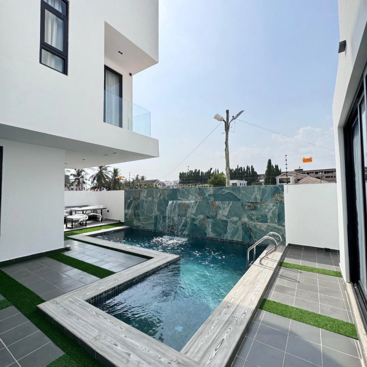 Furnished Luxury 4 Bedrooms House, American House, East Legon, Accra, Detached Duplex for Sale