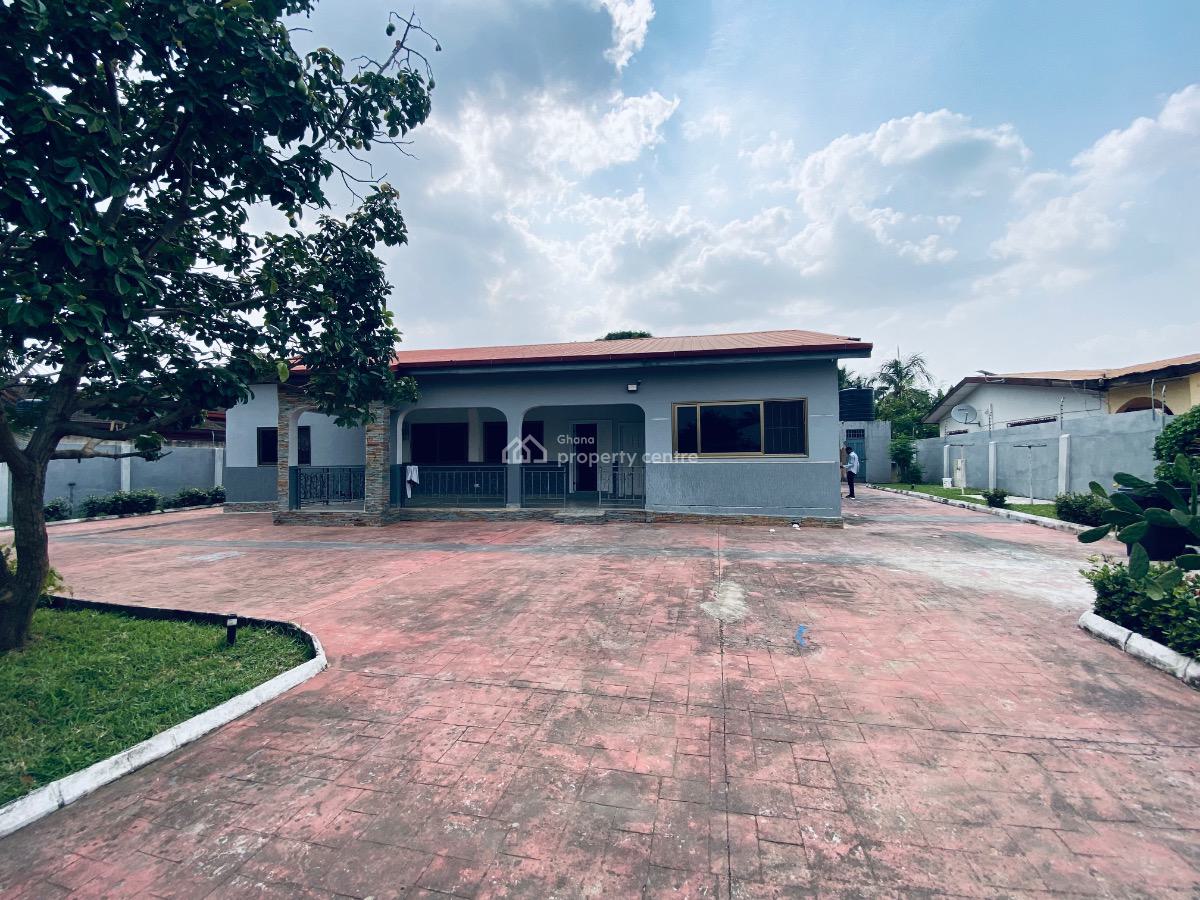 Four Bedroom House, Ashogman Estate, Ga East Municipal, Accra, Detached Bungalow for Rent