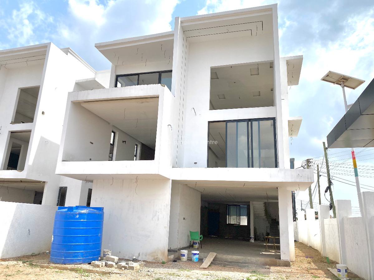 Luxury 4 Bedrooms Townhome with Pool 70% Complete, School Junction, Adjiringanor, East Legon, Accra, Townhouse for Sale