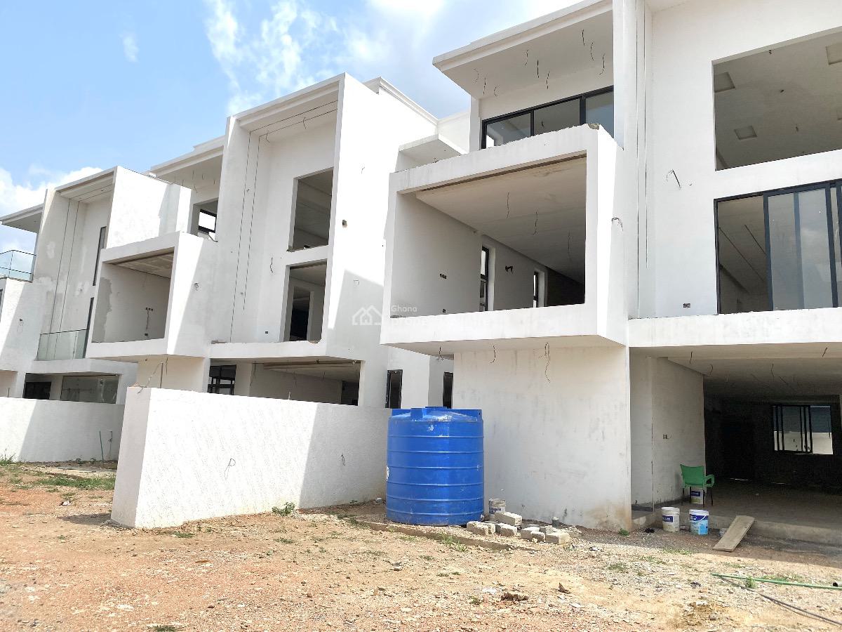 Luxury 4 Bedrooms Townhome with Pool 70% Complete, School Junction, Adjiringanor, East Legon, Accra, Townhouse for Sale
