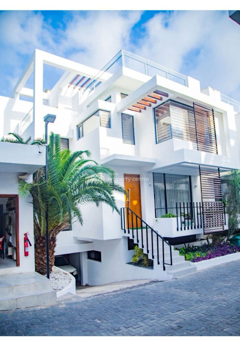 Executive Semi Furnished 5 Bedroom, Cantonments, Accra, Townhouse for Rent