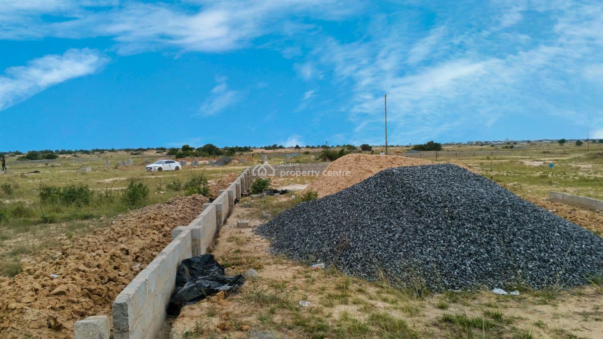 Half Plot Lands Available at a Cool Price, Skyport Residence (phase 2), Tsopoli, Ningo Prampram District, Accra, Residential Land for Sale